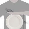 9" Round Fibre Compostable Plate - Image 3
