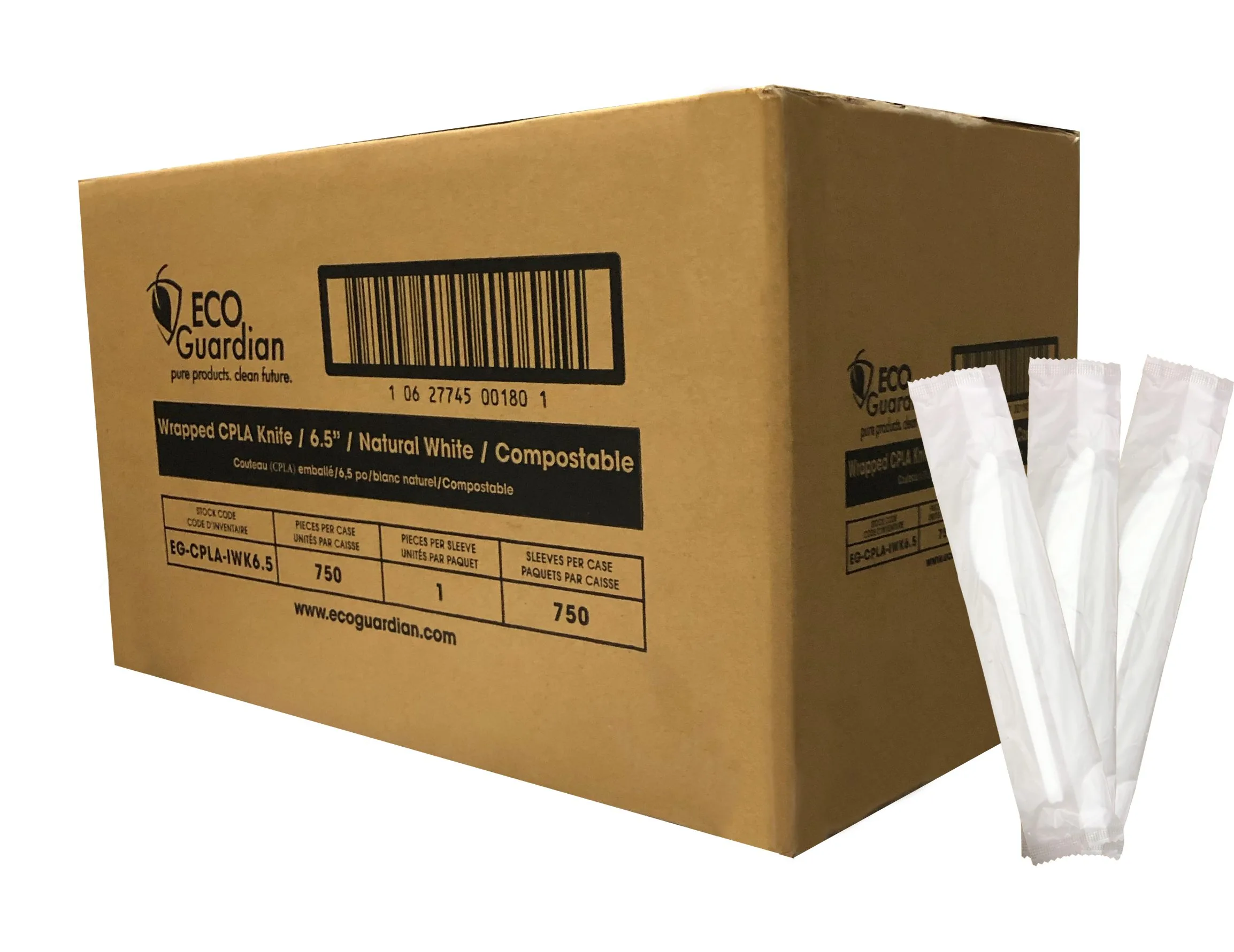 6.5" CPLA Compostable Knife - Image 6