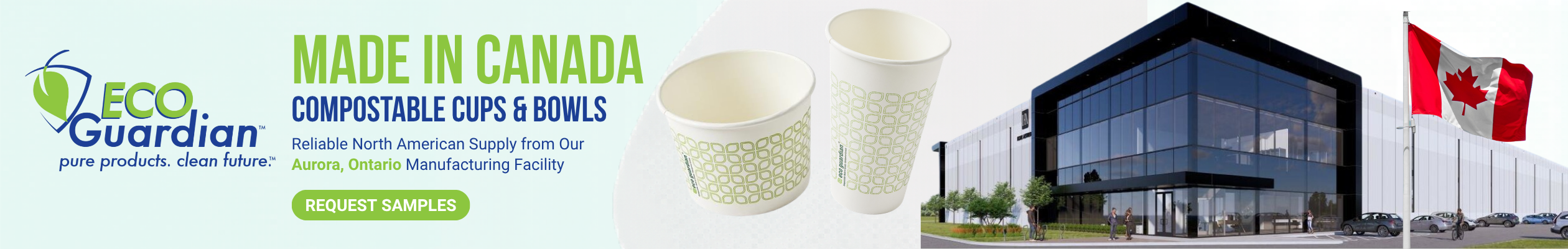 Compostable cups and bowls