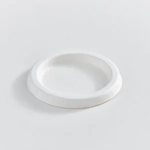 2 oz Compostable Bagasse Portion Cup Lid