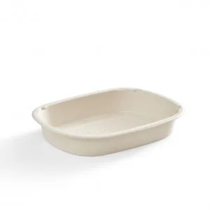 22 oz Oval Fibre Compostable Container
