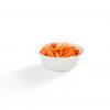 12 oz Clear, Flat PET Lid for Round Fibre Wide Mouth Container - Image 2