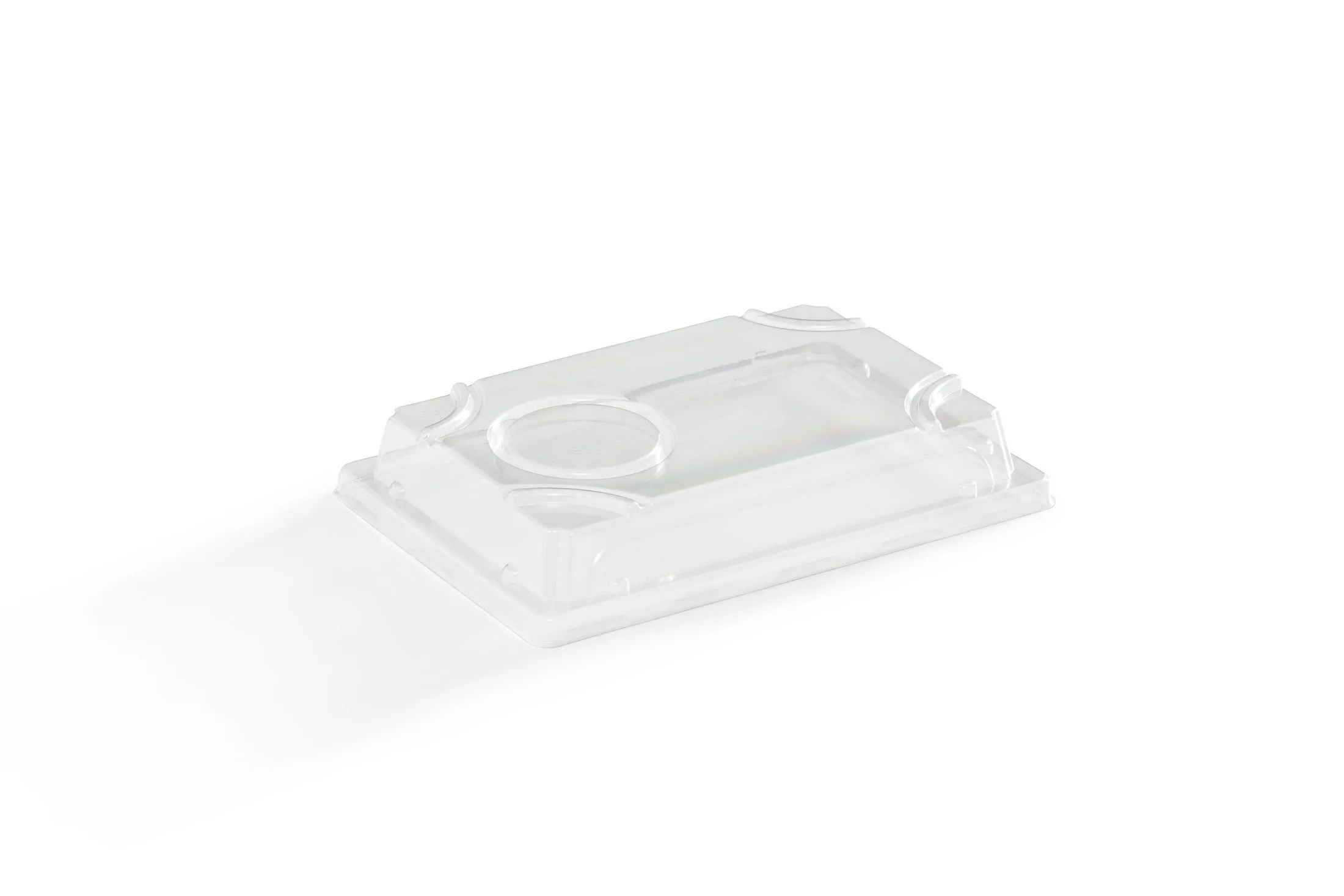 7.2" x 5" Small, Rectangular Fibre Sushi Tray - Image 5