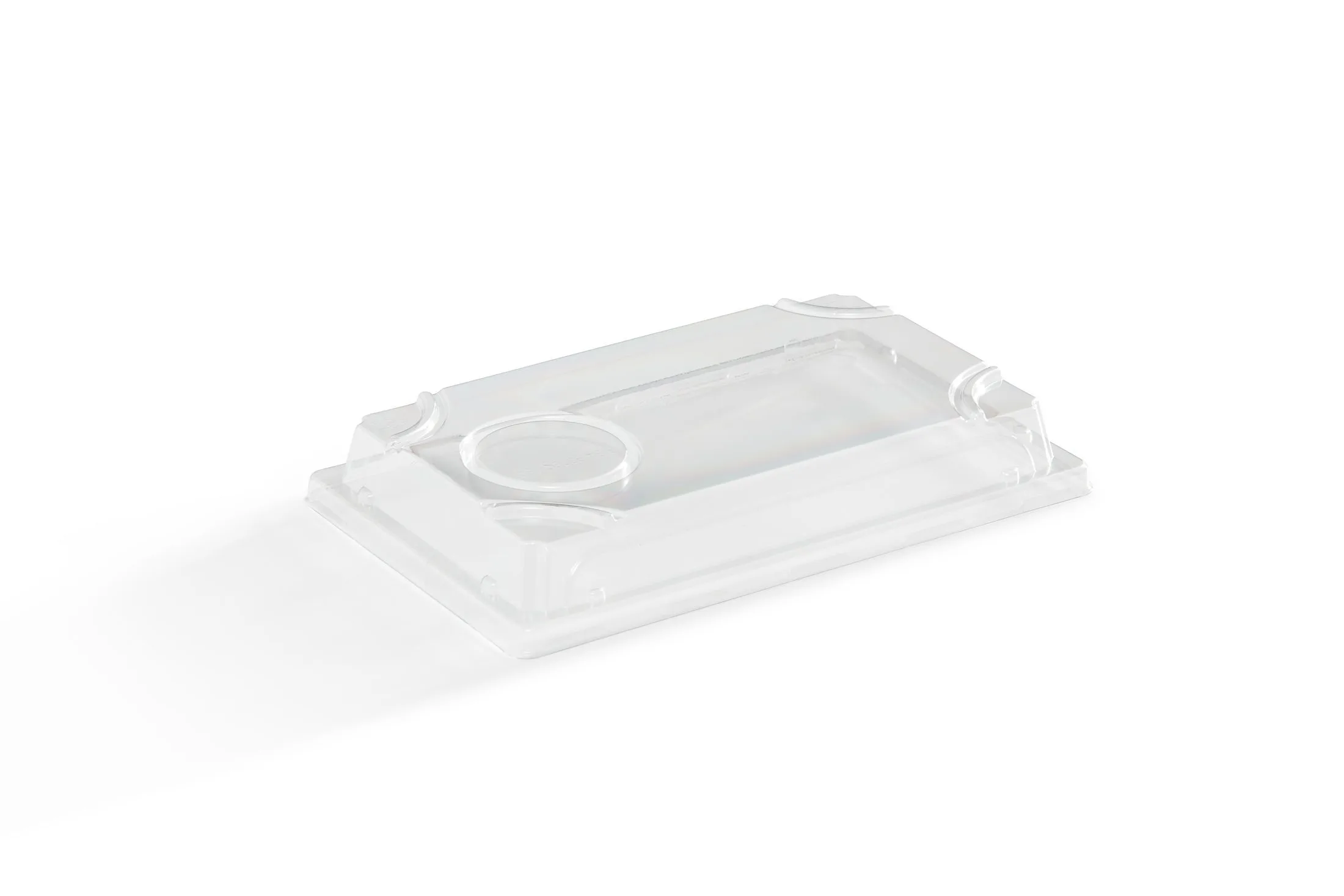 8.5" x 5.3" Medium, Rectangular Fibre Sushi Tray - Image 6