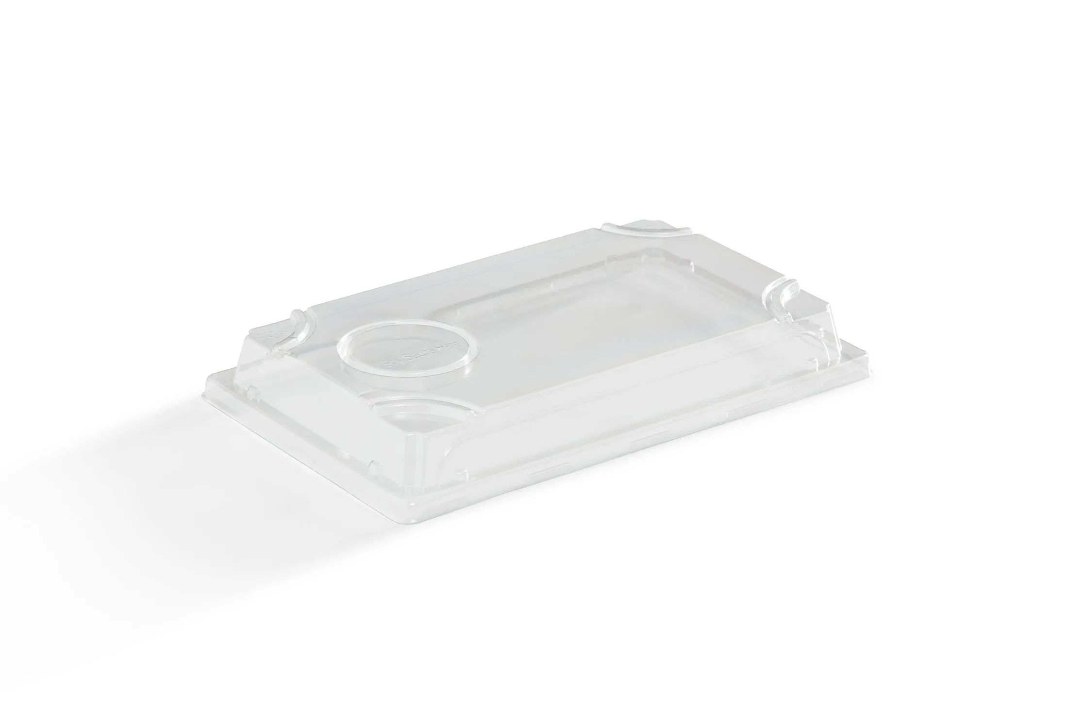 9.3" x 5.7" Large, Rectangular Fibre Sushi Tray - Image 6