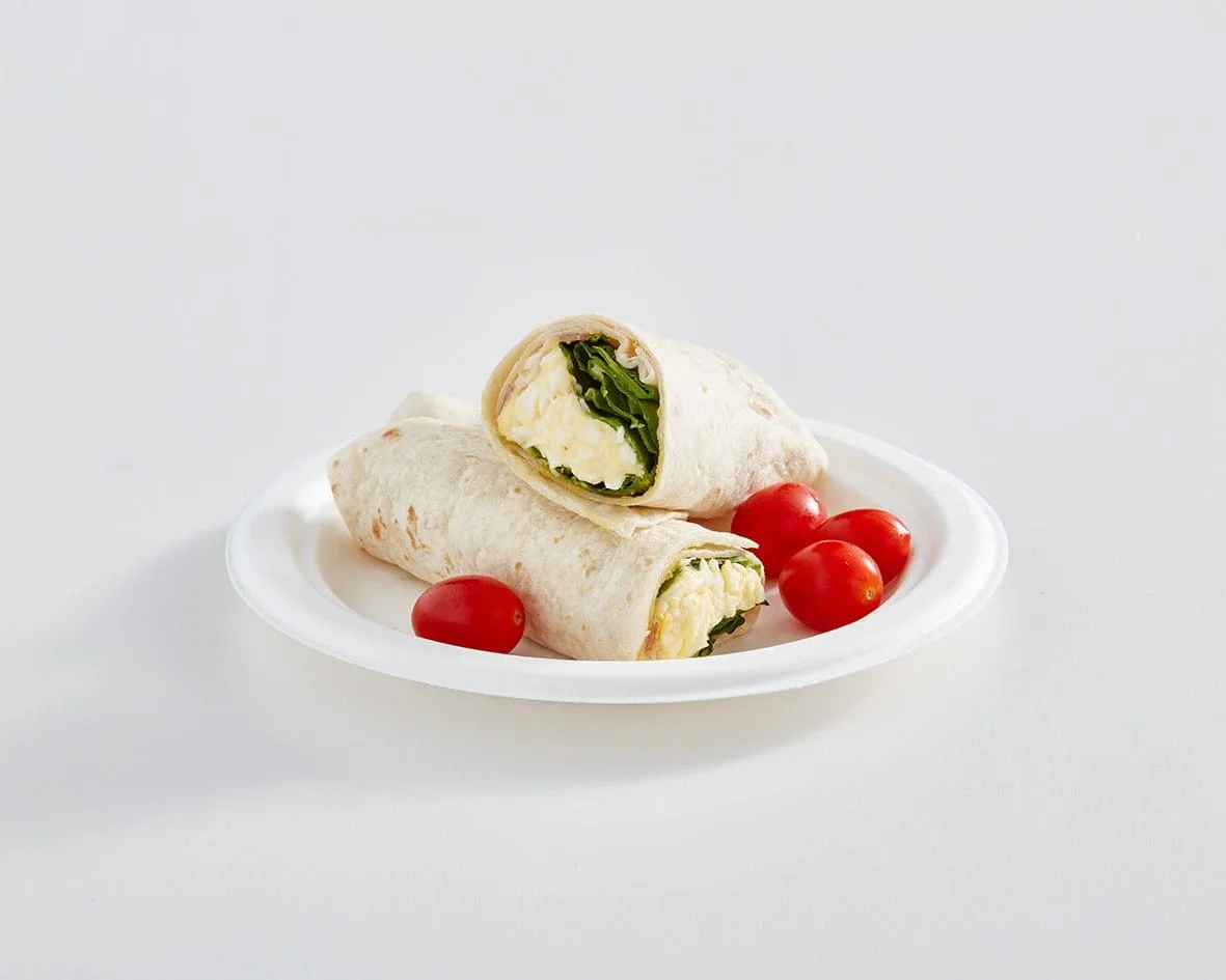 7" Round Fibre Compostable Plate - Image 2