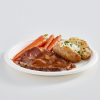 10" Round Fibre Plates, 20 Piece Retail Pack - Image 2