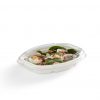 12 oz Oval Fibre Compostable Container Lid - Image 3