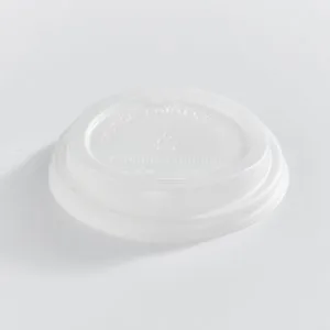 CPLA Lid for 10-20 oz Paper Cups, Compostable, Qty 50