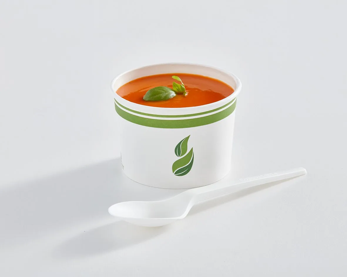 6.5" CPLA Compostable Spoon - Image 3
