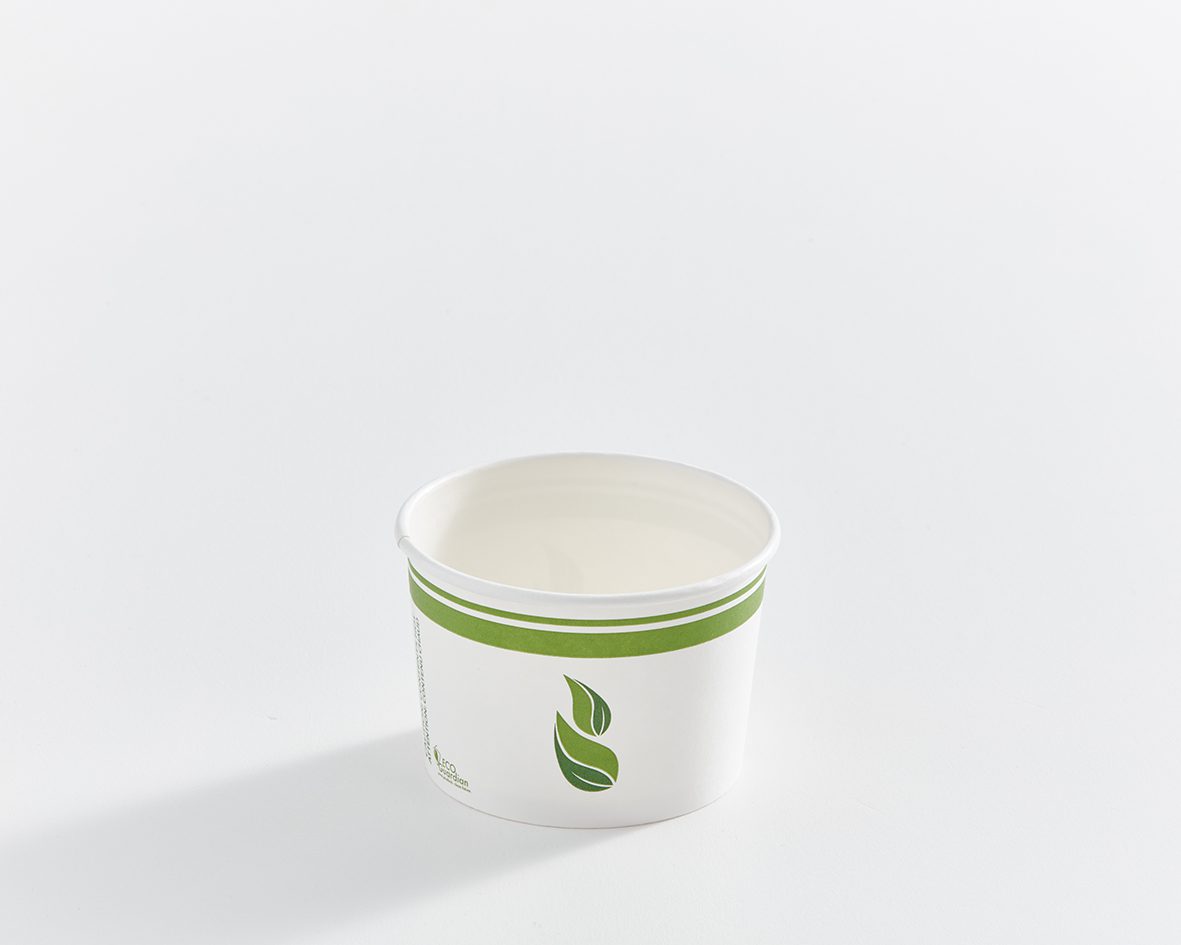 UNIQIFY® 8 oz Eco-Friendly To-Go Containers & Lids - Frozen