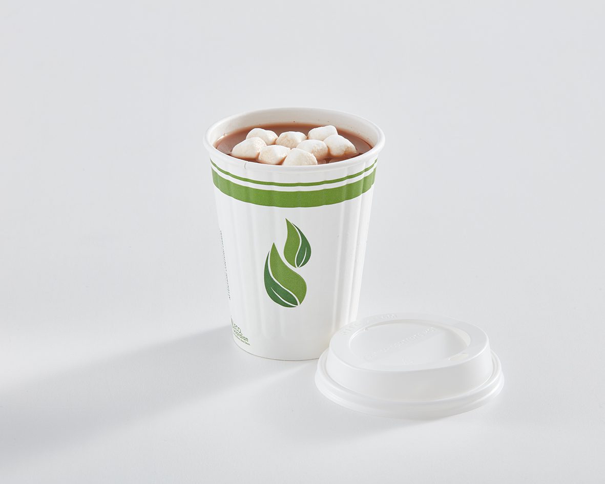 12 oz Vio Biodegradable Foam Cup - 3 1/2Dia x 3 1/2H