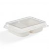 2-Compartment Rectangular Compostable Container - Image 4
