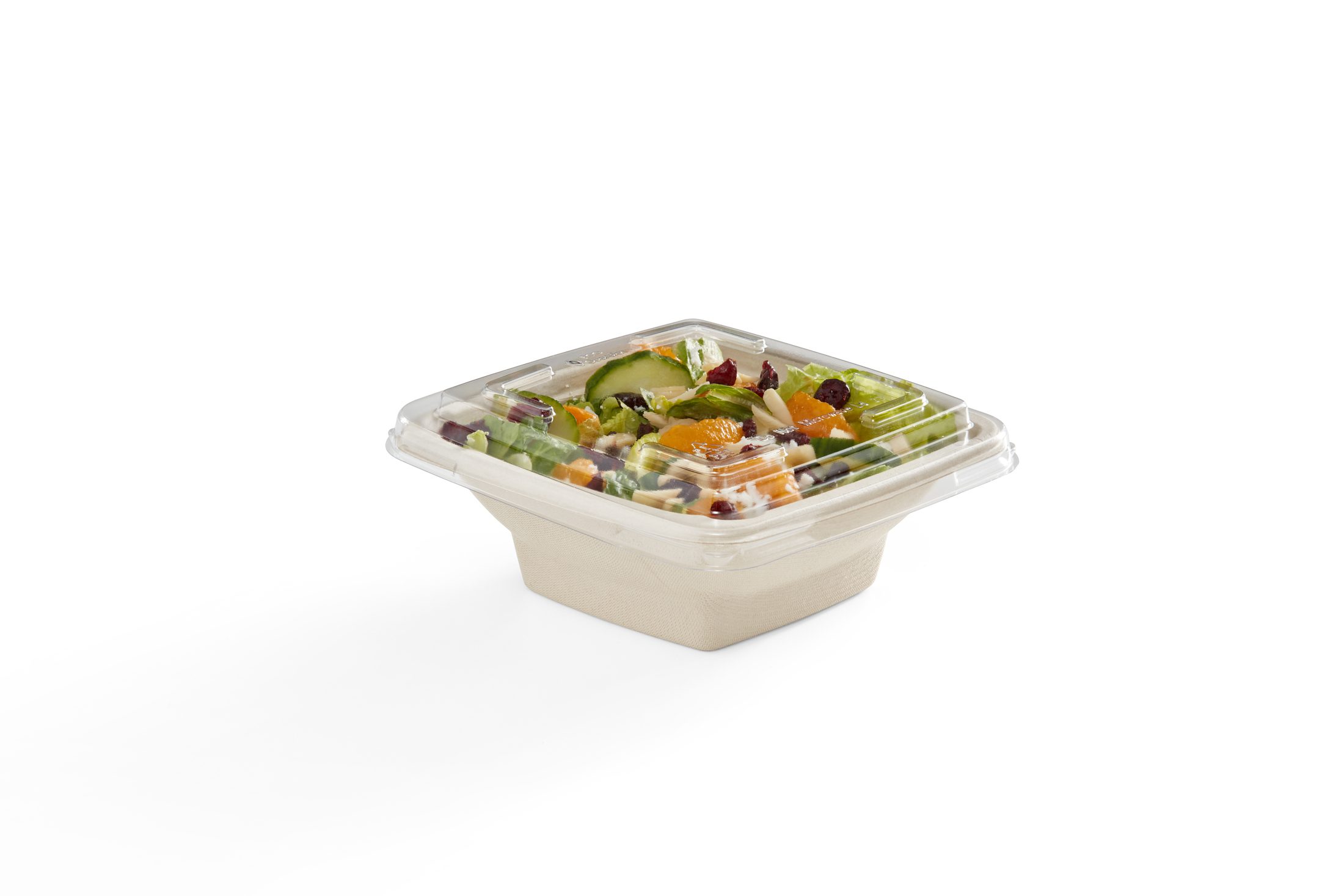 UNIQ® Pint 16 oz Eco-Friendly Compostable To Go Containers With Non-Vented  Lids