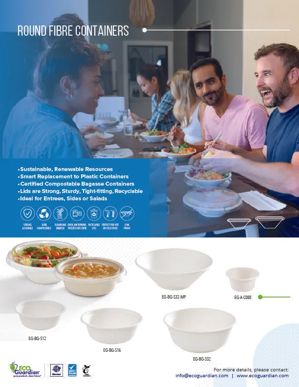 2 oz Compostable Bagasse Portion Cup - Image 4