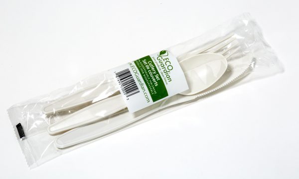 Compostable Plant-based Cutlery Pre-packaged Disposable Canada