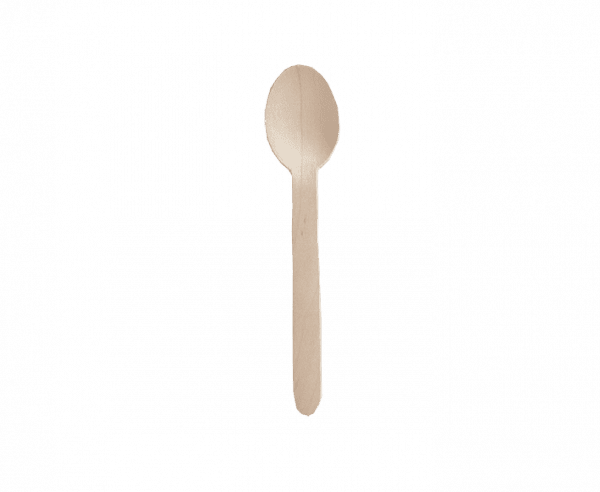 Individually Wrapped Wooden Spoon Compostable Tableware Canada