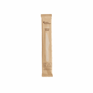 6.5" Wooden Knife, Individually Wrapped, Compostable, Qty 100 - FSC 100% Certified