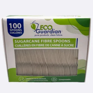 Bulk Fibre Spoon, 16 cm, Compostable