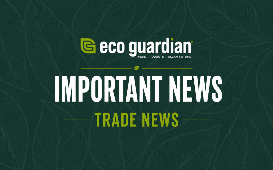 Eco guardian important trade news
